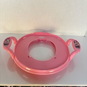 Pink Minnie Mouse Toilet Training Seat with Handles